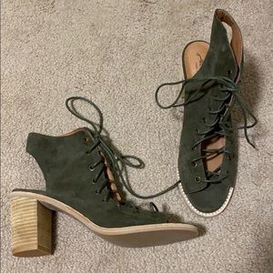 Free People Jeffrey Campbell Minimal Lace Up Heel